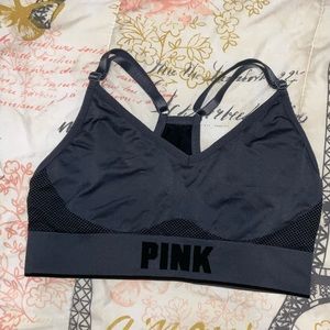 Pink sport bra